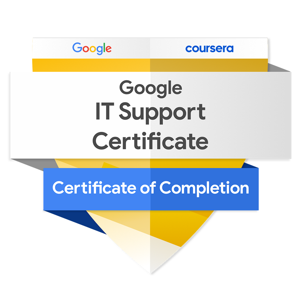 Google IT Support Certificate